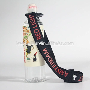 Top Quality Water Bottle Holder Lanyard Strap with Custom Printing Logo