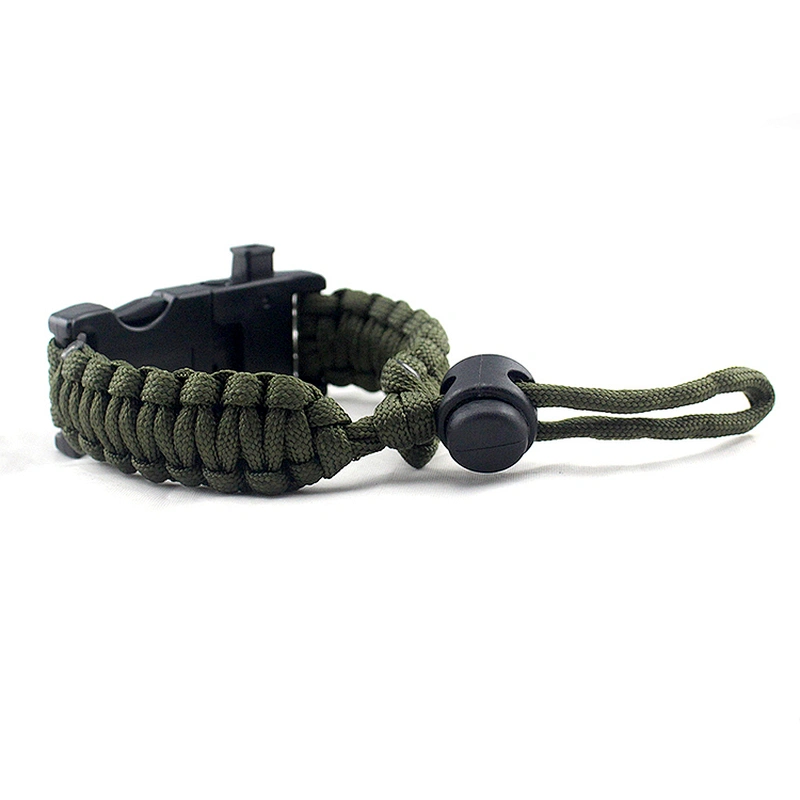 Promotional Gift Outdoor Sport Bracelets Compass Camping Multi-use Bracelet