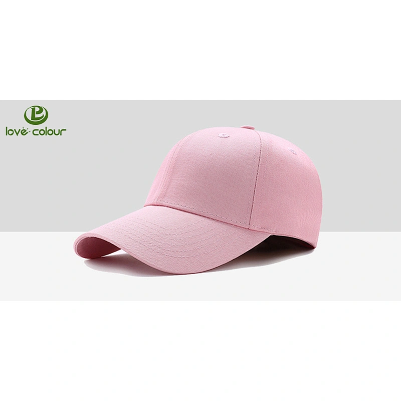 Custom cotton hat sandwich brim baseball caps for promotion
