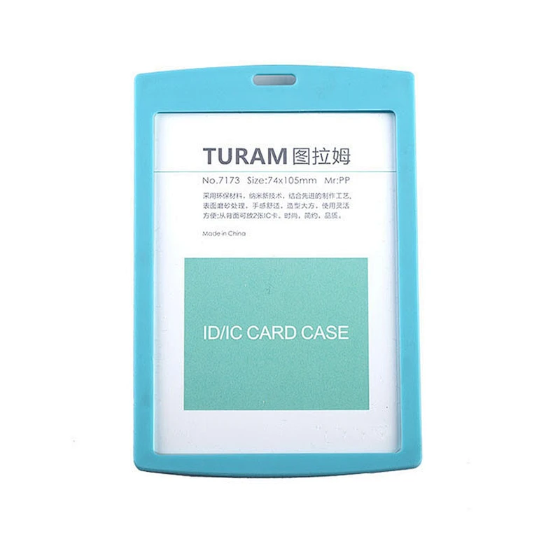 Wholesale plastic conference id card holder / working badge holder