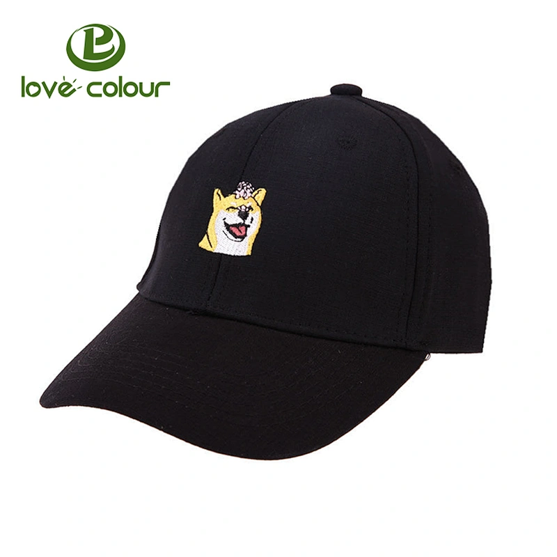 Custom Mens Plain Baseball Cap Cotton Black Fashion Unisex Adjustable Sport Flat Hats