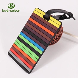 Luggage Label Mixed Design Luggage Bag Tags ID Address Holder