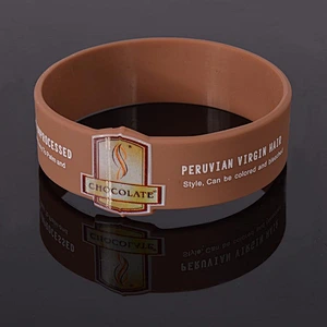 Factory promotion custom silicone wrist band printing silicon bracelet wristband