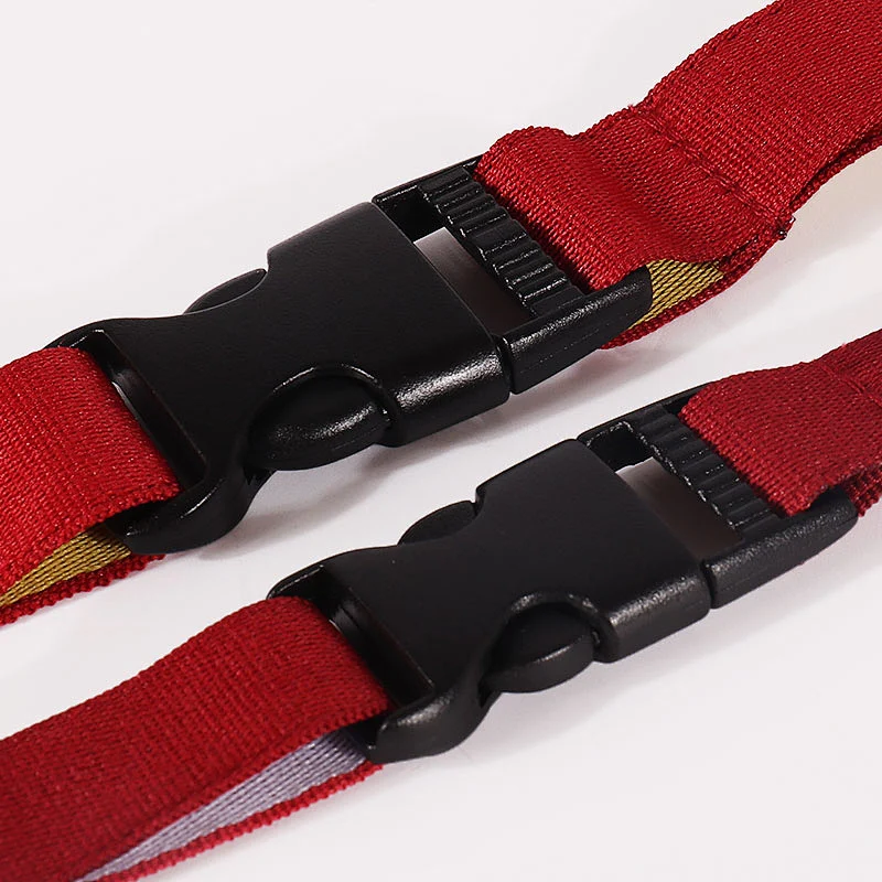 Lovecolour wholesale lanyard 3-way quick release plastic buckle