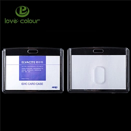 Custom good quality plastic acrylic hard card holder for exhibition