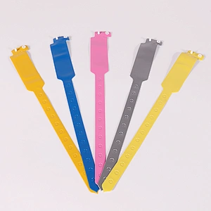 Cheap custom waterproof pvc vinyl wristband for swimming pool