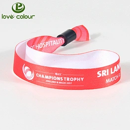 Polyester printing your logo wedding sublimation wristbands