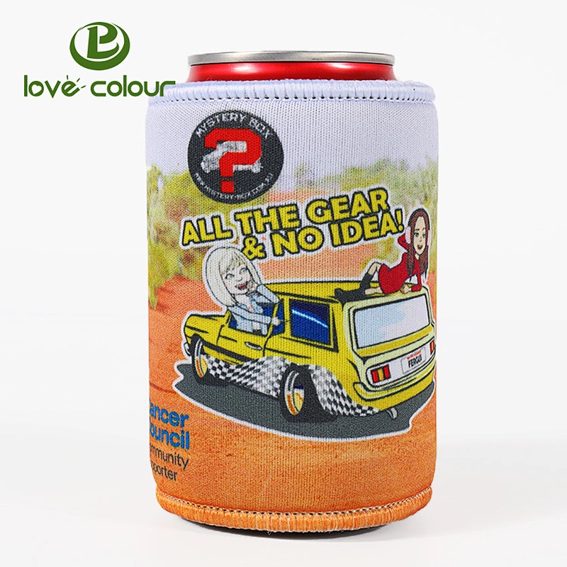 Custom Economy Neoprene Can Coolers Sleeves Coolies For Cans Beer Soft Drink Insulator Covers for BBQ Wedding