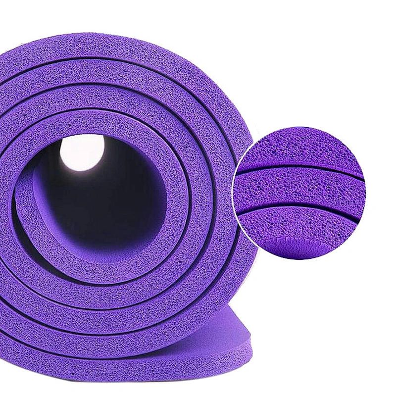 Factory Custom Gymnastics Equipment Gym Exercise Custom Print Logo Eco Friendly TPE Yoga Mat