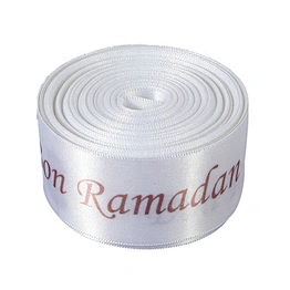 Custom Logo Single/Double Face Printed Satin Ribbon Tape