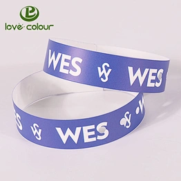 Cheap Custom PVC Material L Shape Adult Size Colorful Vinyl Wristbands