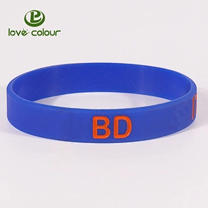 Custom wristbands activities embossed your logo silicone bracelet