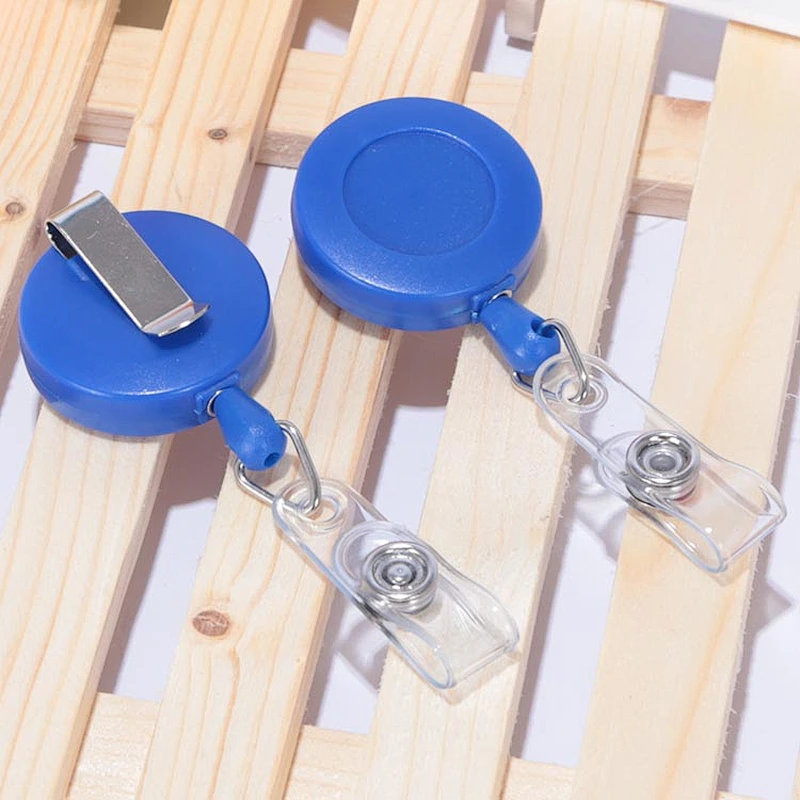 Custom Retractable ID Card Badge Holder KeyChain Reels