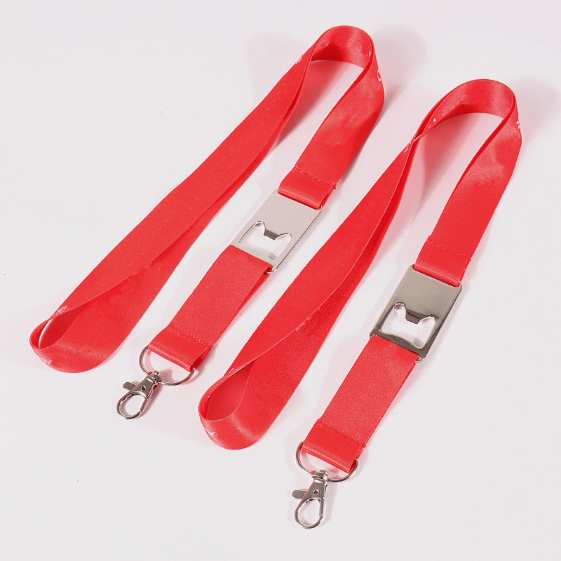 Custom Promotional Lanyards With Bottle Opener for outdoor Activity
