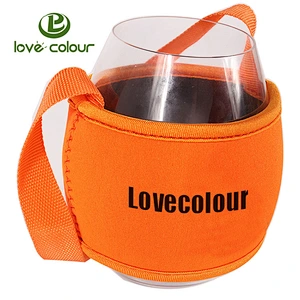 Customized Wine Glass Holder Short Lanyard China Wholesale