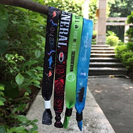 Factory price sublimation printing customised wristbands for events