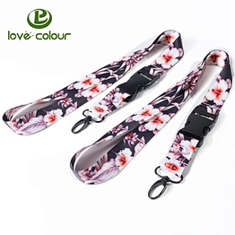 Wholesale custom double side printed neck lanyard for access card