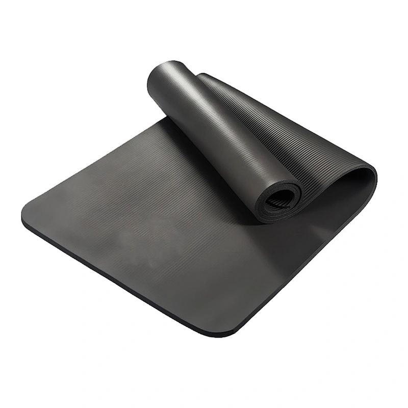 Extra Thick High Density Anti-Slip Exercise Purple Yoga Mat