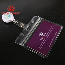 Custom nurse retractable waterproof badge holder