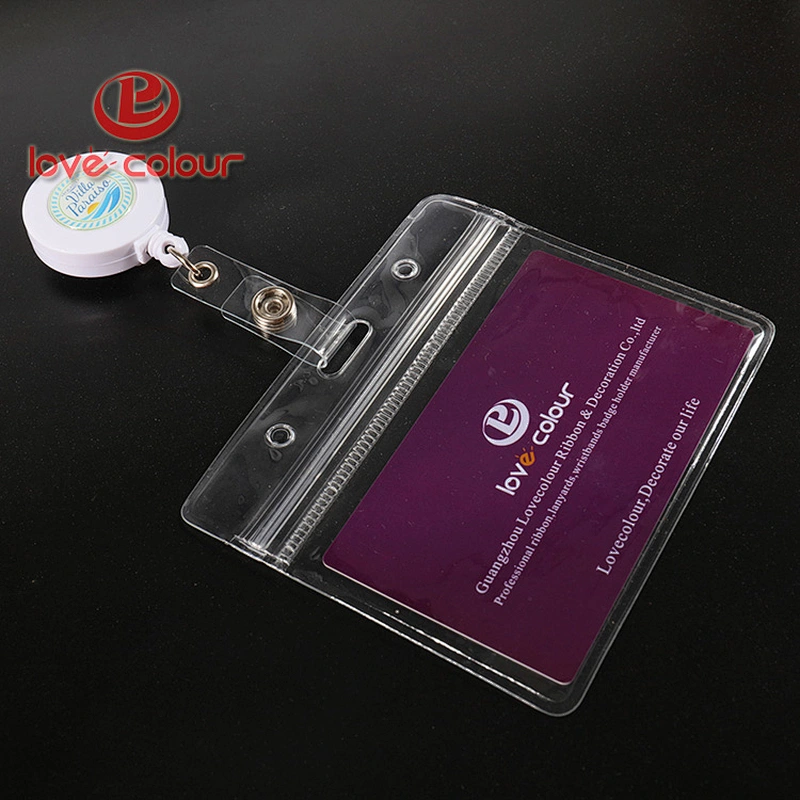 Custom nurse retractable waterproof badge holder