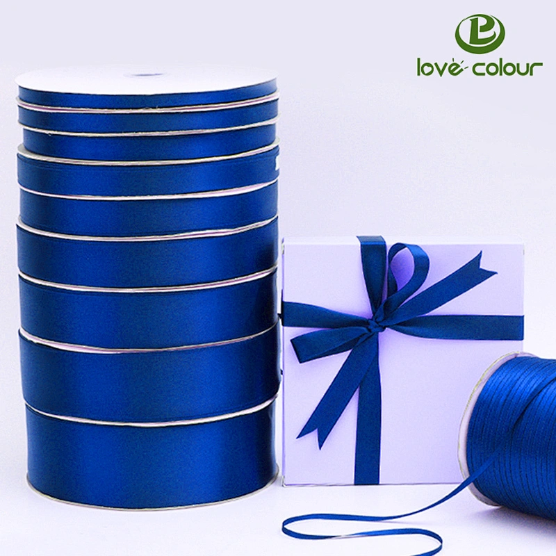 Lovecolour sublimated printing packaging ribbon with custom logo