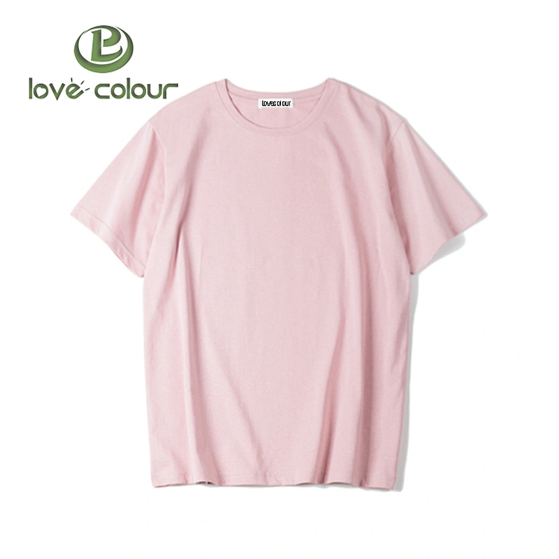 OEM custom red / black / grey / white 100% cotton soft and comfortable t shirts printing basic t-shirts