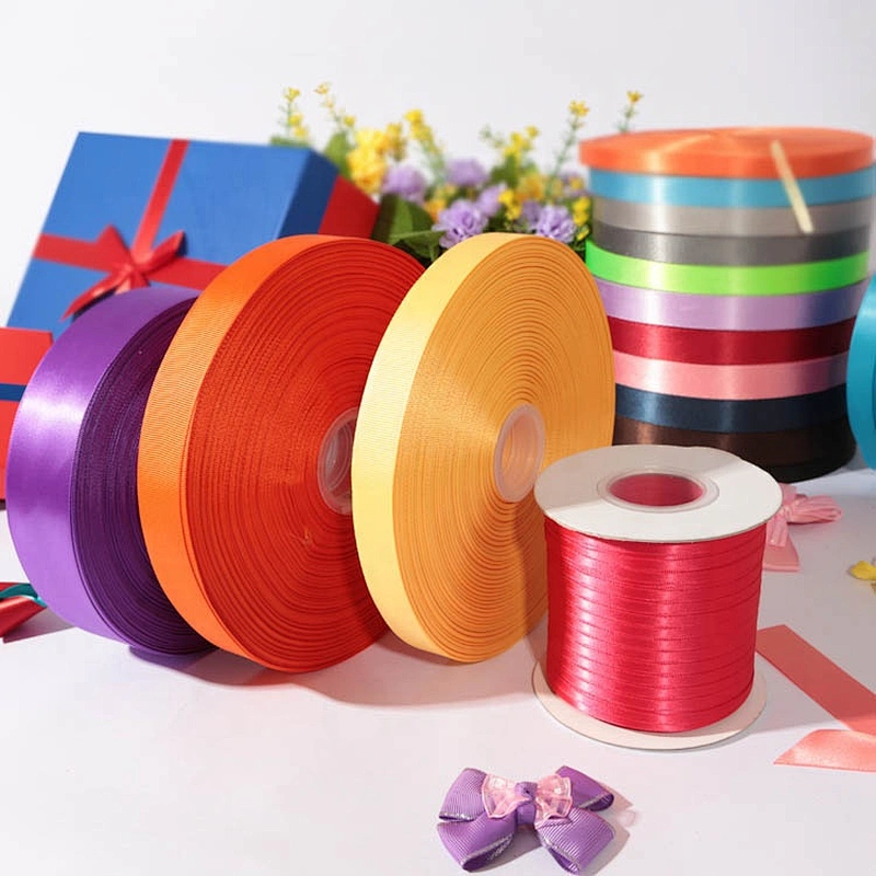 Cheap custom wholesale grosgrain /satin /polyester celebrate it ribbon for event