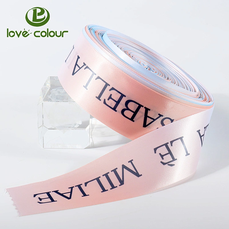 Lovecolour custom decoration satin festival gift packing ribbon