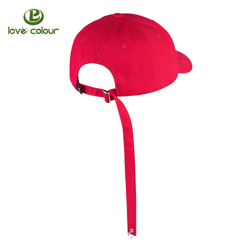 Fashion Baseball Cap Embroidered Logo Hat With Adjustable Strap