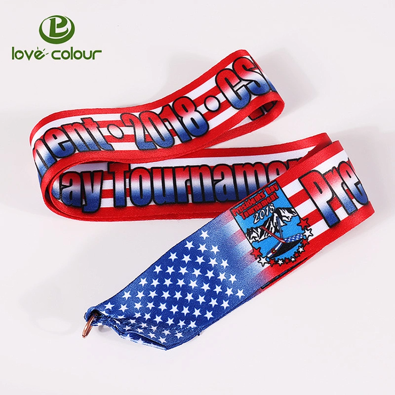 Custom Polyester Sports Event Medal Lanyards for Winners