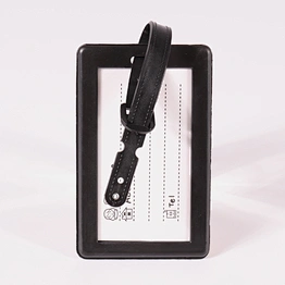Cheap custom blank luggage tags for promotional gift