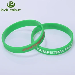 Free sample custom silicone wristbands wholesale Unisex cool rubber bracelets