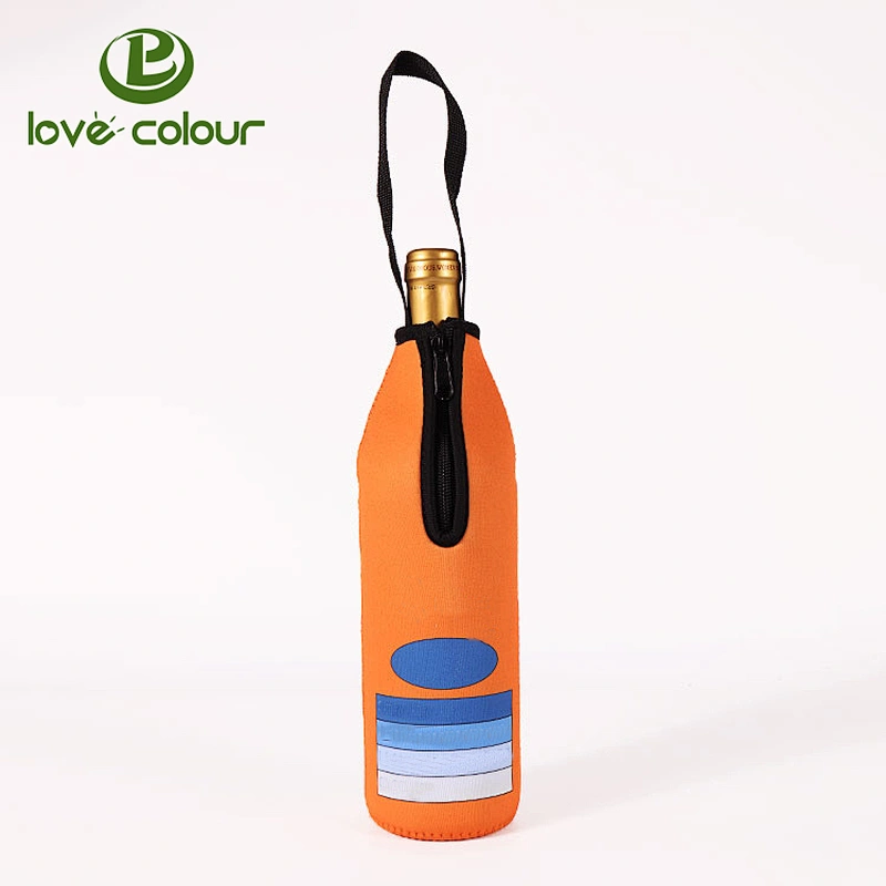 Wine cooler holder with printing logo, wine glass cooler, fits 330ml bottle