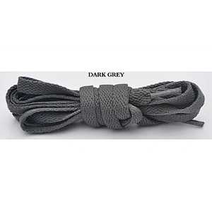 Factory Promotional High-quality Poly Light Grey Shoes Shoelaces Wholesale