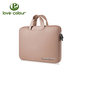 Custom Size Black Neoprene Notebook Sleeve Bag Laptop Portable Sleeve