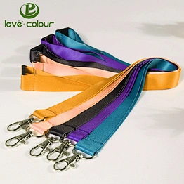 Custom Polyester Soft Printed Event ID Lanyard Strap