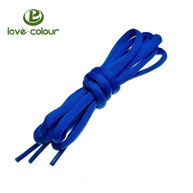 Custom Cute Oval Shoelace Elastic Laces Leisure Shoestring Polyester Sneaker Sports Shoe Laces