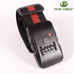 Custom Polyester Luggage Belt Printing Luggage Strap