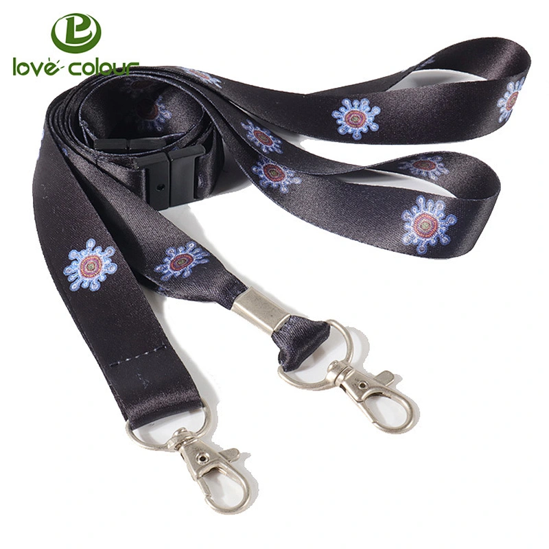 Professional custom heat transfer lanyard as promotional gift