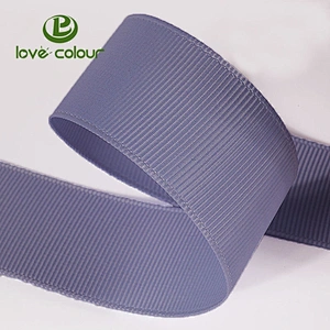 Custom Eco-Friendly Polyester Wedding Grosgrain Ribbon Webbing for Decoration