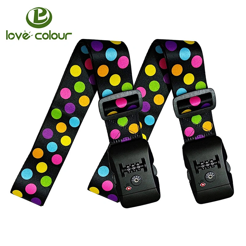 Factory Custom Travel Luggage Belt Strap with Logo