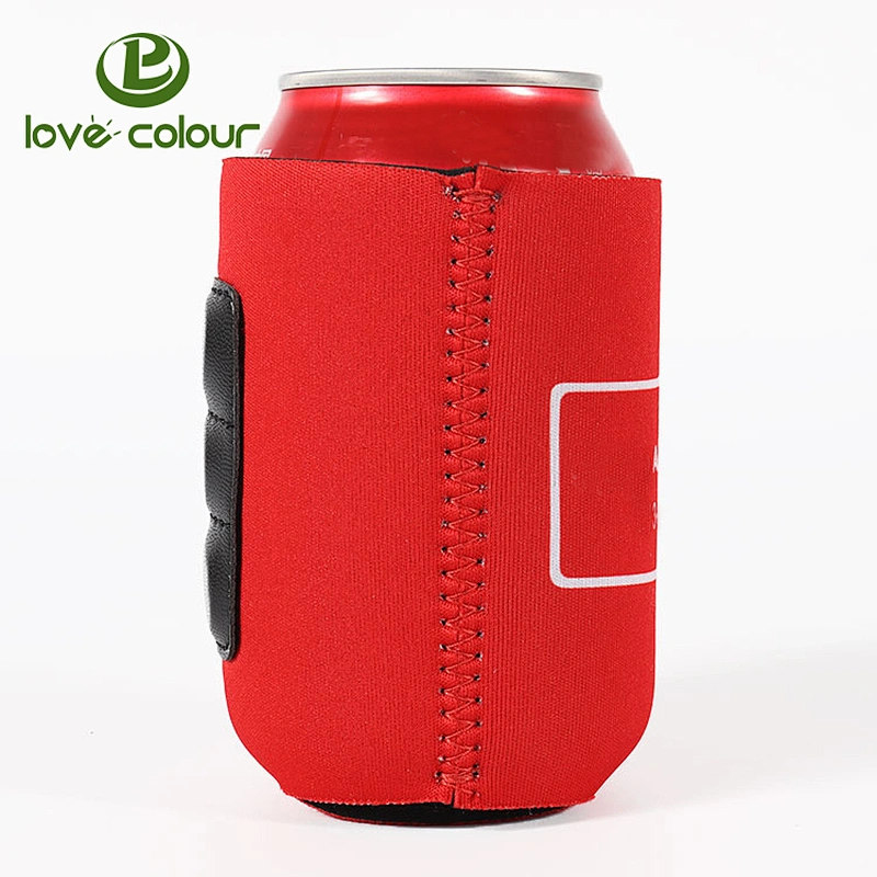 Magnetic Neoprene Foam Collapsible Can Coolie Cooler