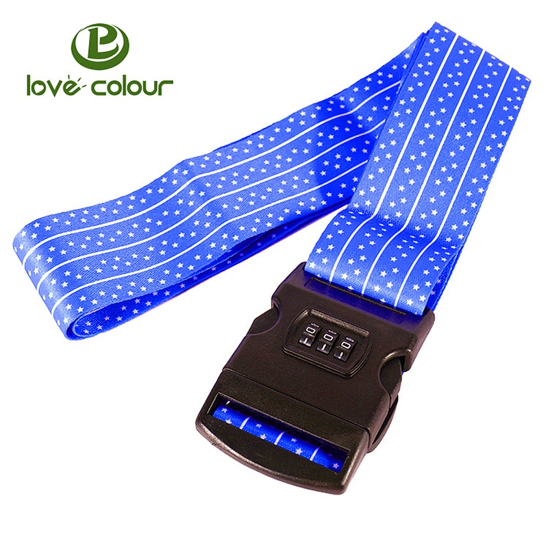 Custom 2M Luggage Suitcase Bag Strap Band Belt with Name Tags