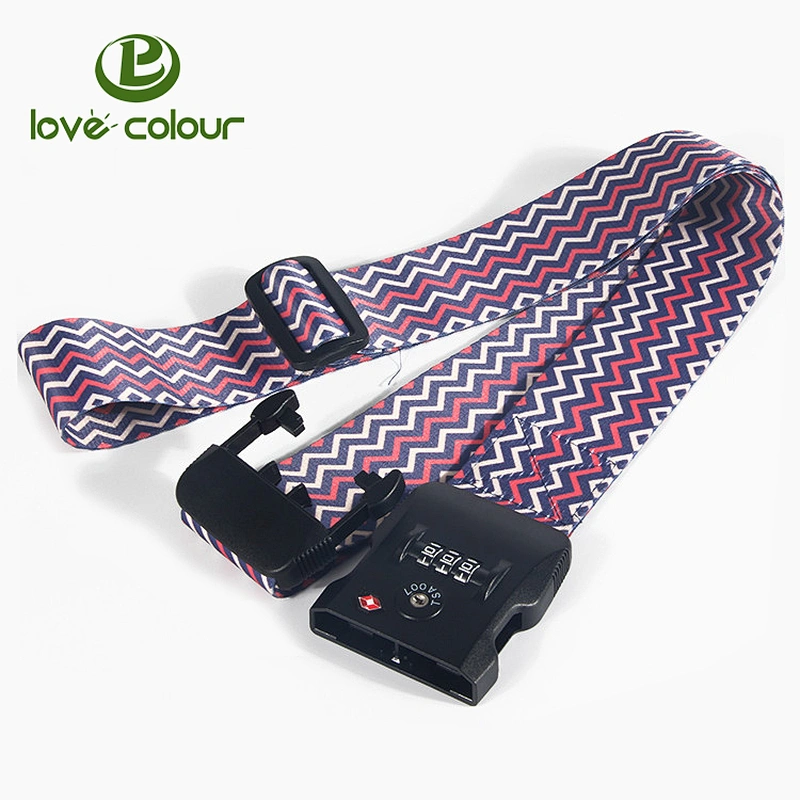 Custom Polyester Heavy Duty Luggage Strap