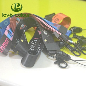 Order custom high quality animal print keychain lanyard