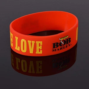 Silicon bracelet for men basketball sports rubber wristband personality