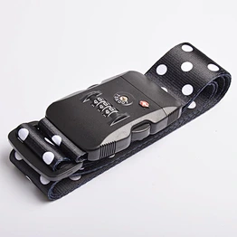 Custom New Password Combination Travel Luggage Strap belt