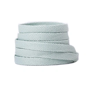 Custom Cheap Heat Transfer Printed Flat Coloured Shoelaces