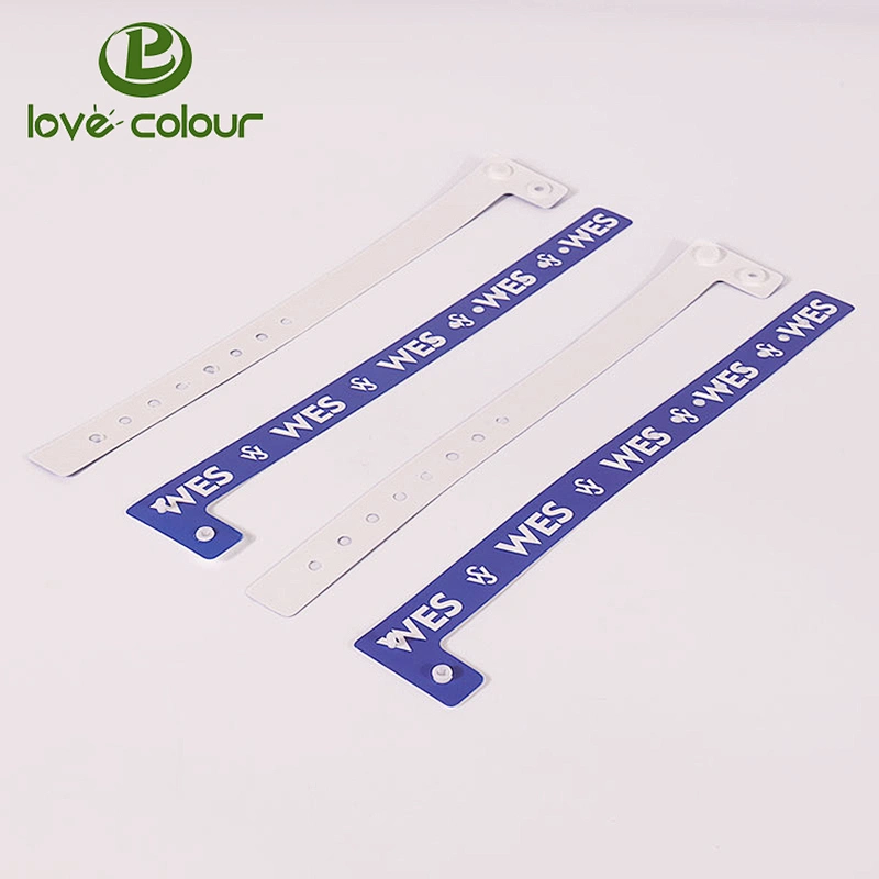 Custom disposable vinyl wristband wrist bands for hospital