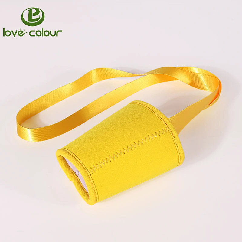 Custom logo lanyard glass holder for party